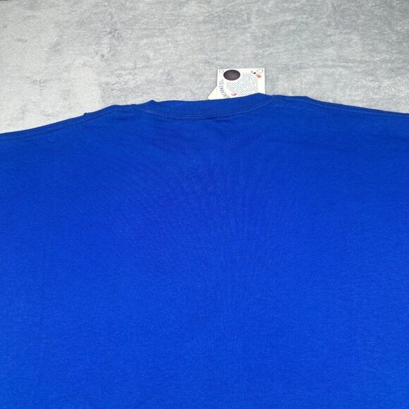 New York Mets T Shirt Mens 2XL XXL Blue Majestic Short Sleeve MLB Baseball NYM - Picture 8 of 13